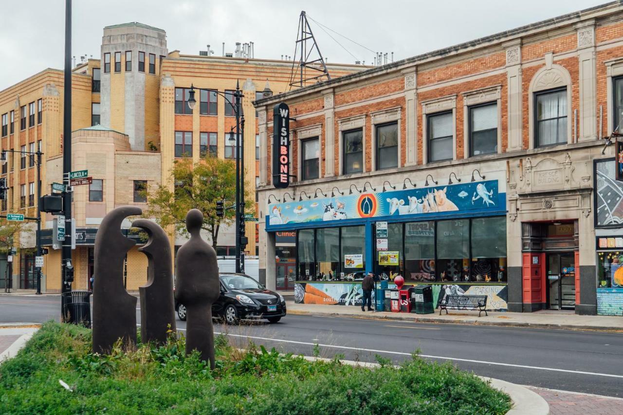 1Br Modern Apt In The Heart Of The City - Marshfield G Chicago Bagian luar foto